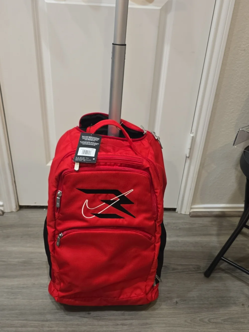 Nike 3B Russel Wilson Travel Rolling  Duffel Bag